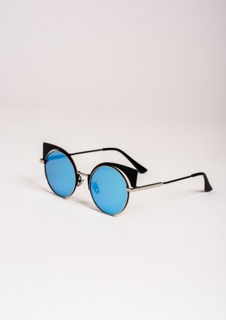 ISSA PLUS: Солнцезащитные очки O-67_голубой - фото 1