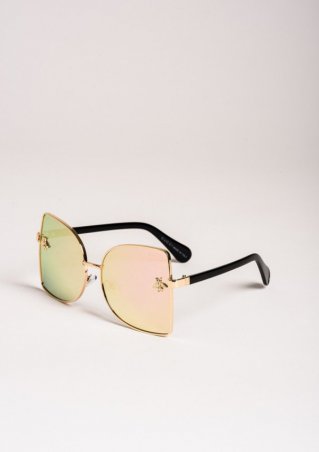 ISSA PLUS: Солнцезащитные очки O-65_розовый - фото 1