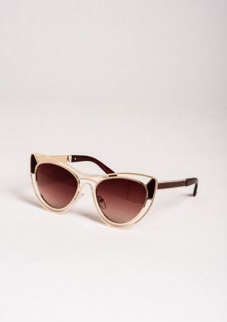 ISSA PLUS: Солнцезащитные очки O-55_коричневый - фото 1
