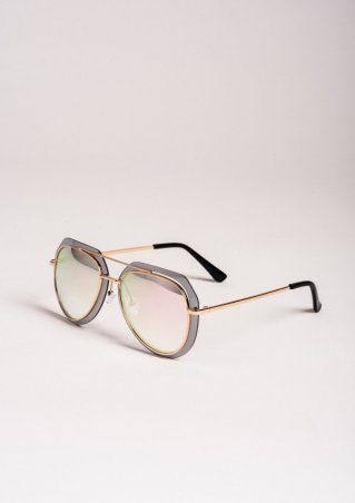ISSA PLUS: Солнцезащитные очки O-46_розовый - фото 1
