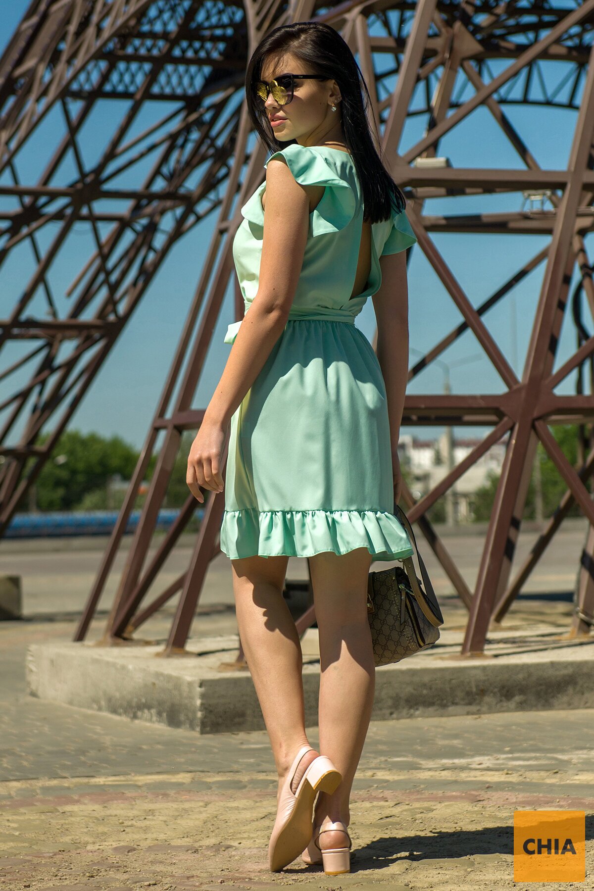 Платье Авиньон мятное