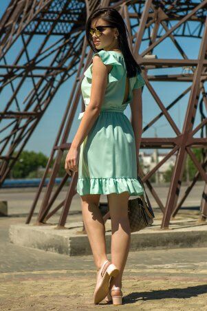 First Land Fashion: Платье Авиньон мятное ЗПА 1155 - фото 3