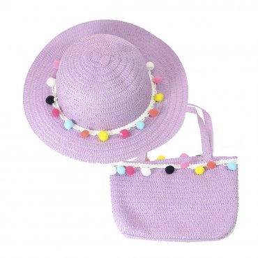Cherya Group: Шляпа детская 22017-7 фиолетовый - фото 1