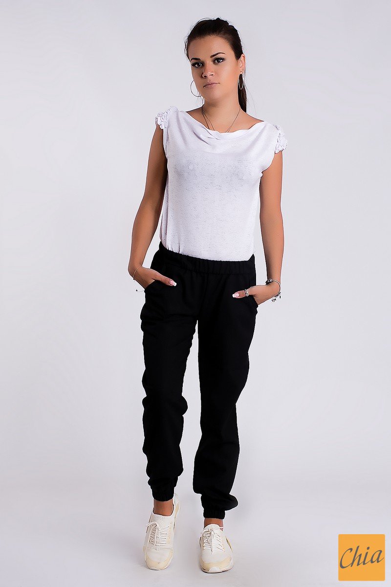 Брюки 214564 с малиной