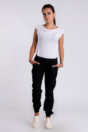 Брюки 214564 с малиной