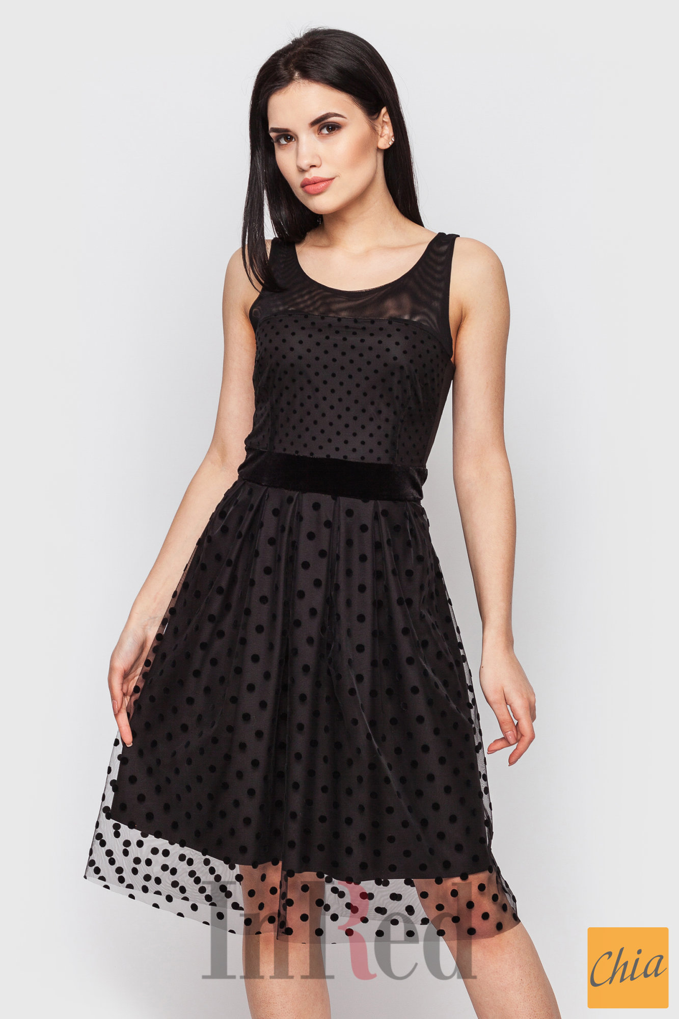 Платье "MELODY" черное