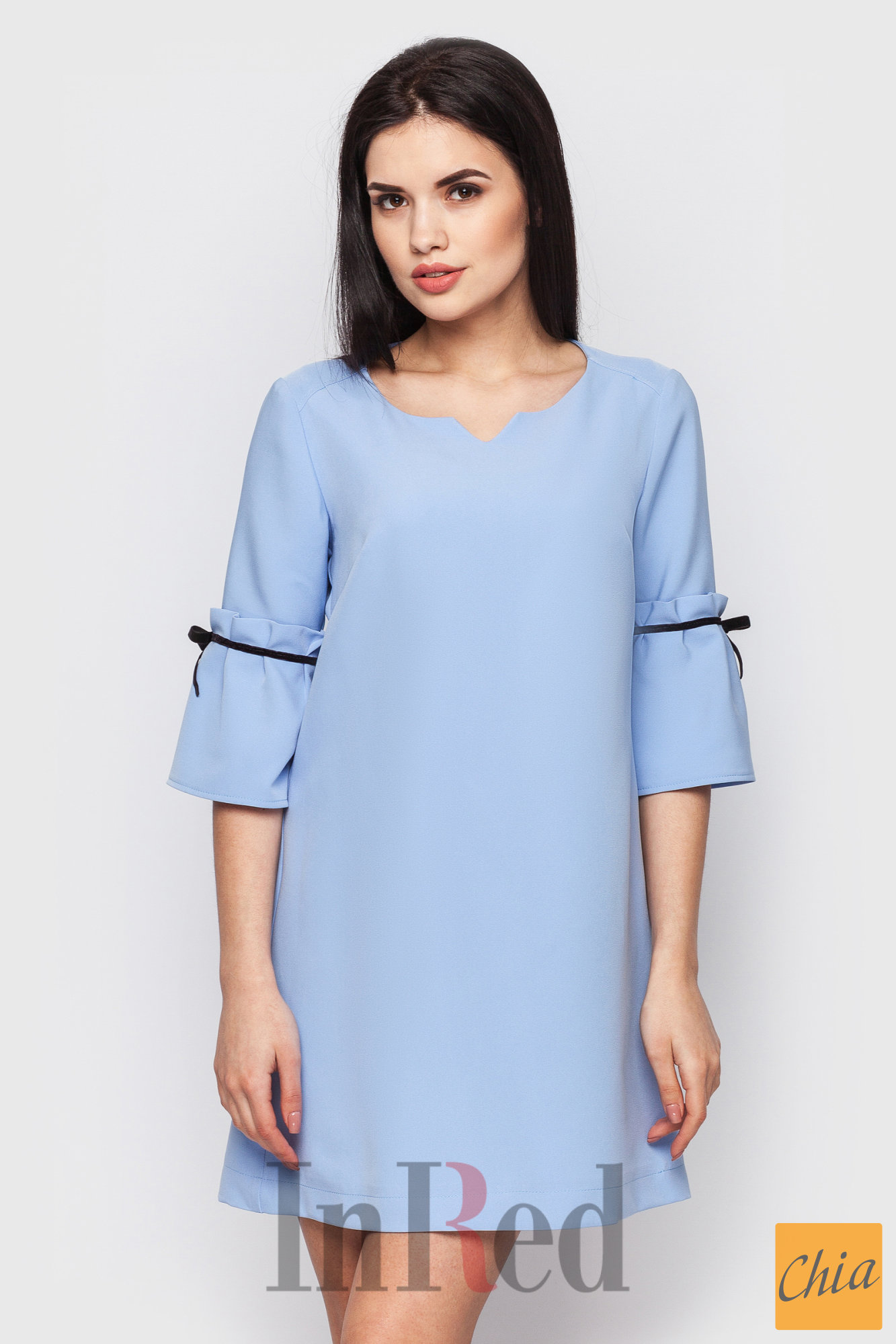 Платье "АNGEL" голубое