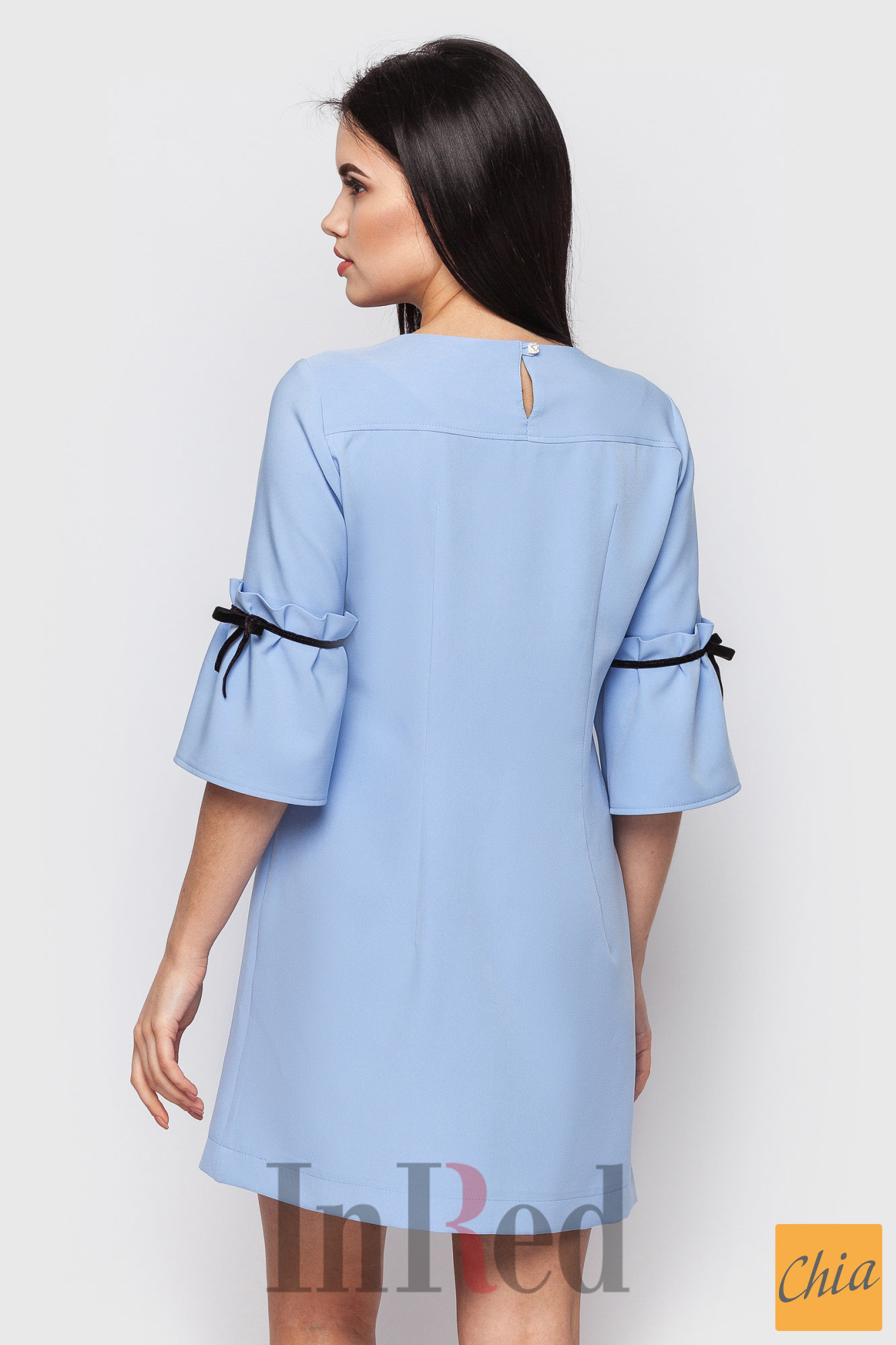 Платье "АNGEL" голубое