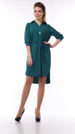 Alpama: Платье зеленое SO-13419-GRN - фото 1
