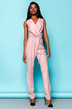 Jadone Fashion: Комбинезон Мальвини розовый - фото 1