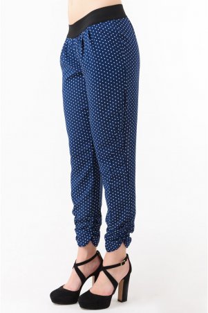 Caramella: Летние женские брюки CR-10147-9 синий - фото 3