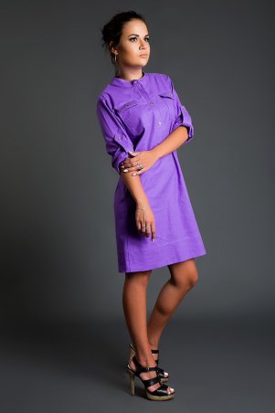 Modna Anka: Платье Khlia фиолетовый 212633 - фото 8