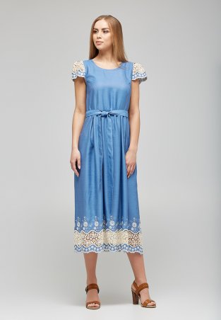 DANNA: Платье 1035 голубой - фото 1