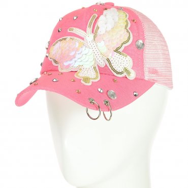 Cherya Group: Бейсболка 32018-3 розовый - фото 1