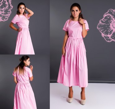 Modna Anka: Платье Option розовый 212652 - фото 4
