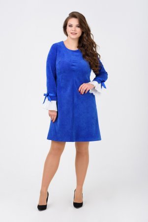RicaMare: Осеннее платье из вельвета с манжетами RM1120-B-17DD - фото 1