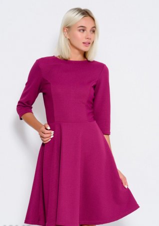 ISSA PLUS: Платья 10149_фиолетовый - фото 1