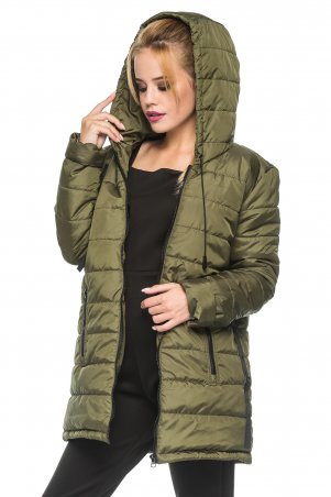 KARIANT: Женская демисезонная куртка Хаки Ярина хаки - фото 1