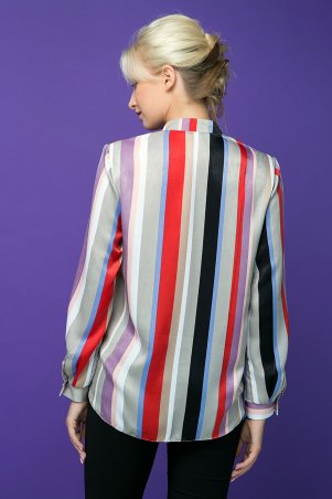 Zefir: Блуза с запАхом OLIVER фиолетовая - фото 4