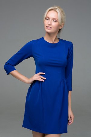 Zefir: Платье с пышной юбкой LOFT синее - фото 1