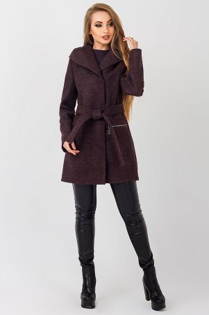Leo Pride: Демисезонное стильное женское пальто Лондон PL2355 - фото 1