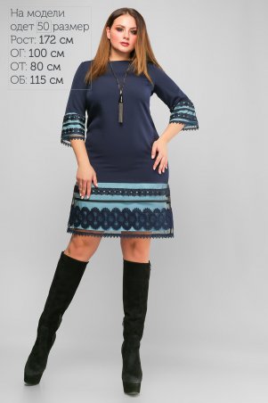 LiPar: Платье Ноа Синее 3169 синий - фото 3