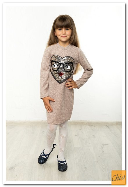 Платье детское Софи сердце