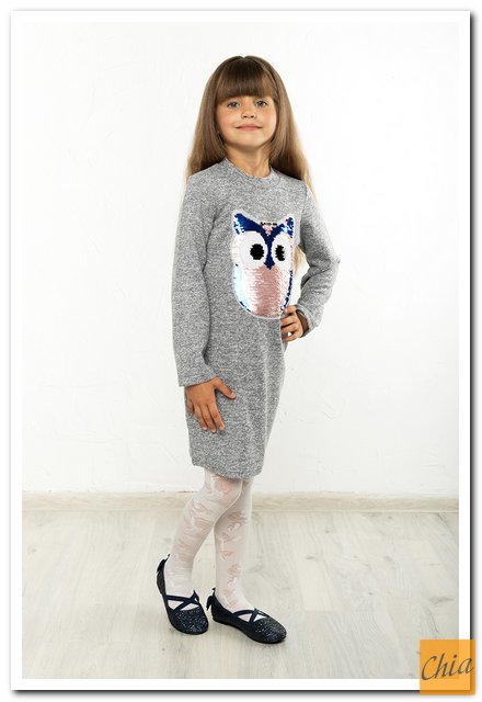 Платье детское Софи сова №1