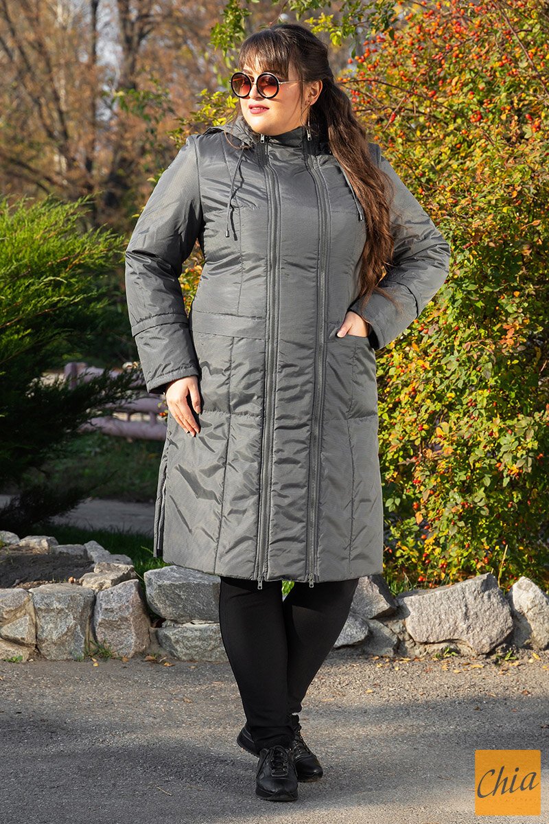 Пальто демисезонное Аврора графит