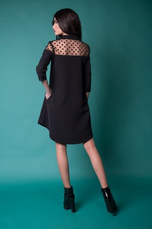 Cocoon: Платье-рубашка Annabel - black - фото 5