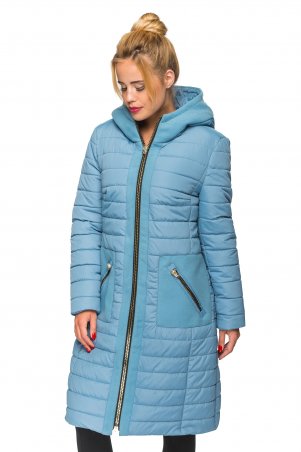 KARIANT: Женская зимняя куртка Голубой Эмма голубой - фото 1