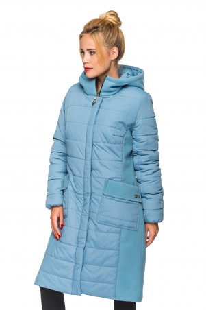 KARIANT: Женская зимняя куртка Голубой Хлоя голубой - фото 1
