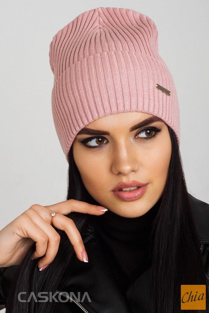 IVY F UNI ШАПКА светлая пудра