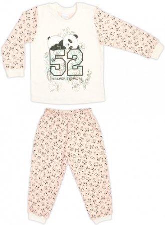 Garden baby: Пижама для девочки «Панда»-1 34030-02 - фото 2