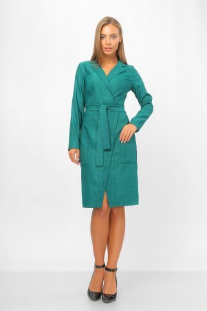 LiPar: Платье на "запах" Зелёное 3276/3 зеленый - фото 3