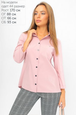 LiPar: Рубашка с асимметричной спинкой Фрез 2107 фрез - фото 1