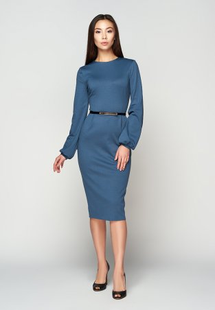 A-Dress: Изысканное платье благородного синего цвета 707211 - фото 1