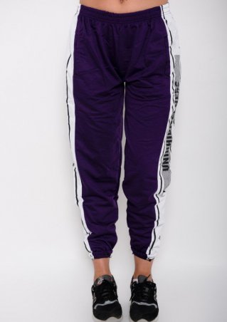 ISSA PLUS: Спортивные штаны 7100_фиолетовый - фото 1