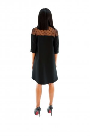 Daminika: Платье рубашечного покроя " Блэк Баккара" 11826 A - фото 6