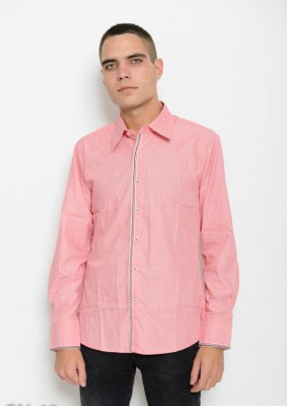 ISSA PLUS: Рубашки GN-62_розовый - фото 1