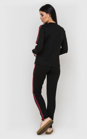 Santali: Черный спортивный костюм 3788 - фото 3