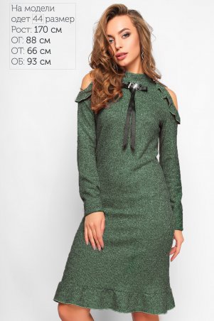 LiPar: Платье Адели Зелёное 3116 зеленый - фото 1