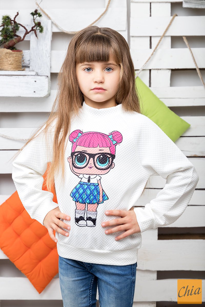 Свитшот Кукла Лол молоко