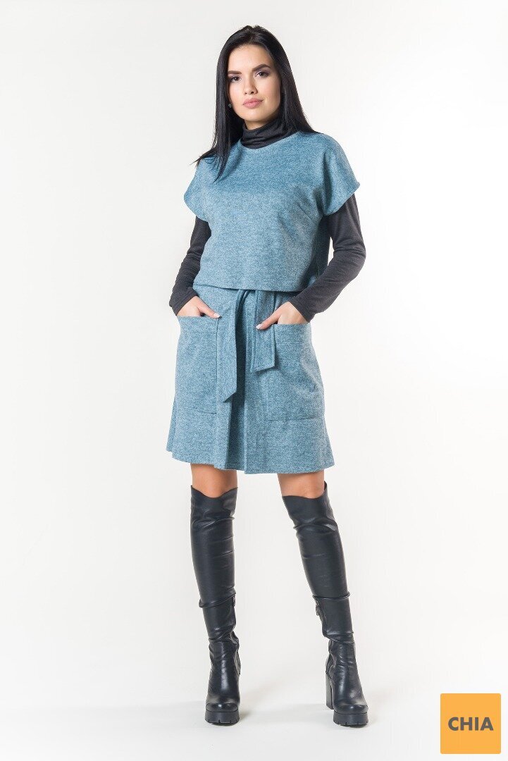 Костюм Стефани голубой