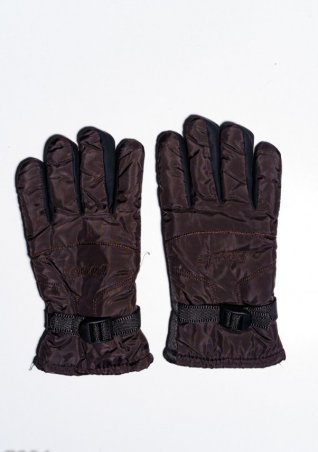 ISSA PLUS: Мужские перчатки 7884_коричневый - фото 1