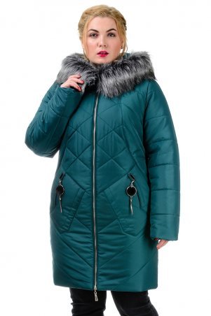 A.G.: Женская зимняя куртка «Ирма» 222 зеленый - фото 1