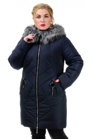 A.G.: Женская зимняя куртка «Ирма» 222 т.синий - фото 1