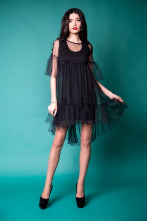 Cocoon: Платье Dolcedonna M1 - black - фото 2