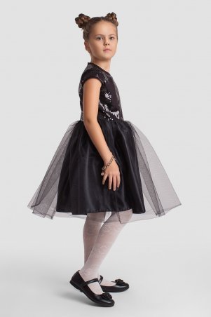 Modna Anka: Детское платье 112142 черный 112142 - фото 2