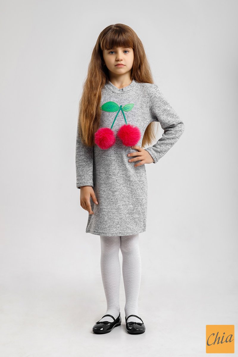 Платье Вишня флис